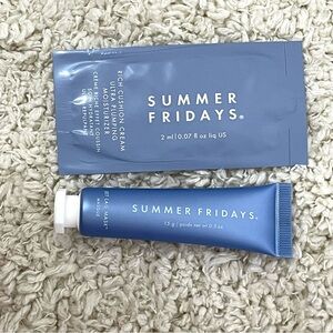 Summer Fridays Rich Cushion Cream in Blue Packaging